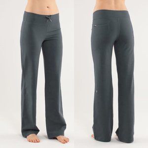 Lululemon Relaxed Fit Pants Size 8 Slate Grey